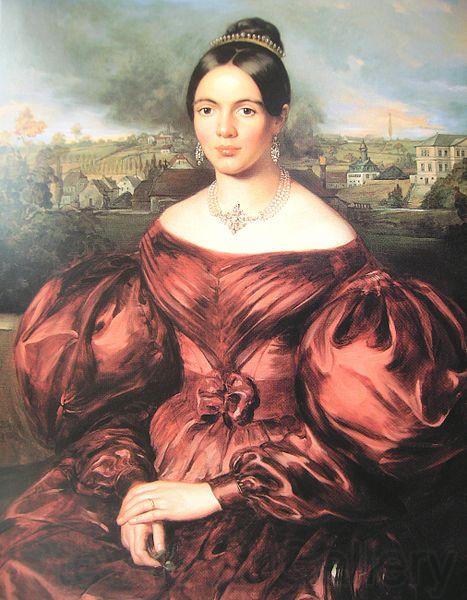 Louis Krevel Portrait of Marie Louise Stumm